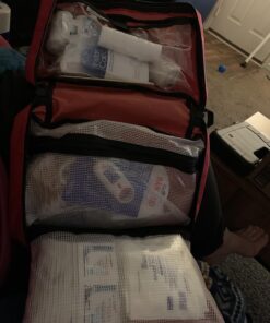 First Aid Kit – 291 Pieces of First Aid Supplies | Hospital Grade Medical Supplies for Emergency and Survival Situations | Ideal for Car, Trucks, Camping, Hiking, Travel, Office, Sports, Pets, Hunting, Home 291 Piece - Bag 41 71KbHYSHuL