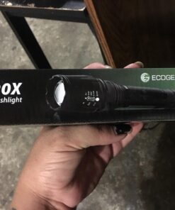 High Lumen 18650 Tactical Flashlights - EcoGear FX TK120X - 5 Light Modes, Adjustable Zoom Focus, Water Resistant - Perfect for Security Professionals and Outdoor Activities 20 71KbRSSmW8L