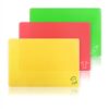 New Star Foodservice 28690 Flexible Cutting Board, 9.5-Inch by 14-Inch, Assorted Colors, Set of 3 29 71KbSKPU38L