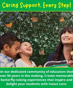 Painted Lady Butterfly Kit - Habitat, STEM Journal, & Voucher for Chrysalis Log & Caterpillars - Grow Your Own Butterfly Kit 37 71KbUCSvL