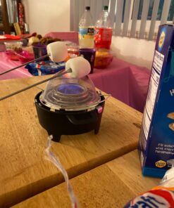 Sterno Smores Maker Junior, Table top Smores Roaster - Designed for Safe, Cord Free Indoor or Outdoor Fun, Ideal for Kids, Parties, Fun Housewarming Gifts and More Black 41 71Kbh0Z ECL