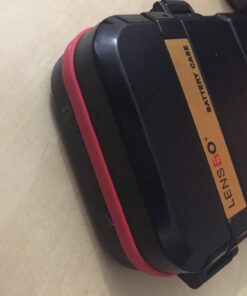 Camera Battery and Memory Card Storage Case, SD CF Memory Cards Holder Case, Waterproof & Shockproof Plastic Tank Organizer for Nikon, Canon Camera Batteries, Good for Outdoor Travel Use 25 71Kbz P3hL