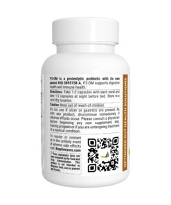 Alternative view of BiOptimizers P3-OM Proteolytic Prebiotics & Probiotics Supplement – Lactobacillus Plantarum for Digestive & Immune Health – Bloating & Gut Relief Support for Men & Women (120 Vegan Capsules) 120 Count (Pack of 1)