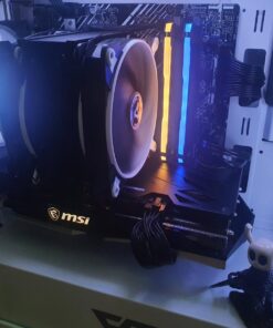 ARCTIC Freezer 34 Esports Duo - Tower CPU Fan with BioniX P-Series case Fan in Push-Pull, 120 mm PWM CPU Air Cooler, for Intel and AMD Socket, LGA1700 Compatible - White 39 71KcR3tQP4L