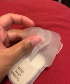 Travelon Hand Soap Toiletry Sheets, 50-Count 21 71KcWI4XhL