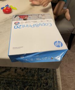 HP Printer Paper | 8.5 x 11 Paper | Copy &Print 20 lb | 1 Ream Case - 500 Sheets| 92 Bright | Made in USA - FSC Certified | 200060 1 Pack Standard Size (8.5x11) 33 71KcpUWdK9L