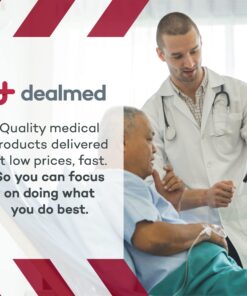 Dealmed Sterile Abdominal (ABD) Combine Pads, 5" x 9" Individually Wrapped, Disposable and Latex-Free Wound Dressing for First Aid Kit and Medical Facilities (Box of 20) 5” x 9” (Box of 20) 26 71KdPMle88L