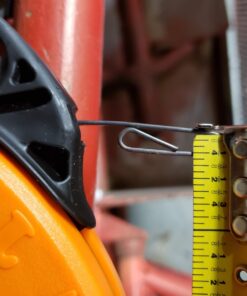 Klein Tools 56001 Fish Tape, 50-Foot Long x 1/8-Inch Wide Steel Pull Line, for Heavy Duty Wire Pulls, Updated Model Cat. No. 56331 Available 30 71KeOxNrNXL