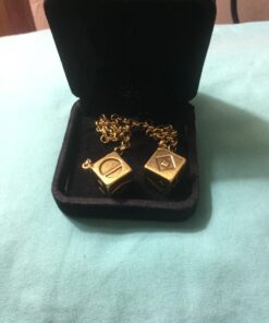 Custom 3d Stuff Antiqued Weathered Metal Han Solo Smuggler's Dice with box 47 71KeVHMDcWL