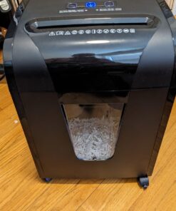 Suntiko Paper Shredder, 18-Sheet Cross Cut Level P-4, Shred Paper/Credit Card/CD, with Large Pull Out Bin,Insert Auto Jam Proof System Shredder for Home&Office 66 71KeXteInvL 2