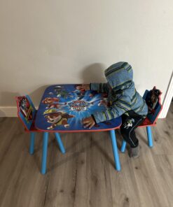 Delta Children Kids Table and Chair Set With Storage (2 Chairs Included) - Ideal for Arts & Crafts, Snack Time, Homeschooling, Homework & More, Nick Jr. PAW Patrol 32 71Kf0rrxLvL 2