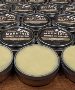 Beard Balm – Sandalwood Blend - Rocky Mountain Barber – with Nutrient Rich Bees Wax, Jojoba, Shea Butter, Coconut Oil – Contains Real Sandalwood Essential Oil 13 71KgBSfnJlL