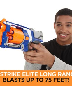 Alternative view of NERF N Strike Elite Strongarm Toy Blaster with Rotating Barrel (Amazon Exclusive) White