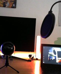 Logitech for Creators Blue Snowball iCE USB Microphone for Gaming, Streaming, Podcasting, Twitch, YouTube, Discord, Recording for PC and Mac, Plug & Play - White Black 52 71KhqrxBuL 2