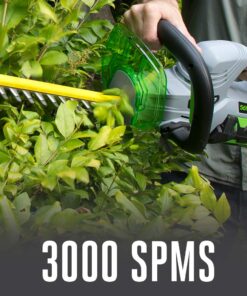 EGO Power+ HT2400 24-Inch 56-Volt Lithium-ion Cordless Hedge Trimmer - Battery and Charger Not Included Green 24in Trimmer NO BATTERY/CHARGER 19 71KieDAxUlL