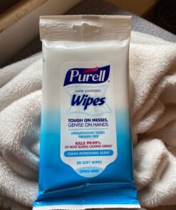 Purell Hand Sanitizing Wipes, Clean Refreshing Scent, 20 Count Travel Pack (Pack of 6) - 9124-09-EC 20 Count (Pack of 6) 25 71KjAvRDcL