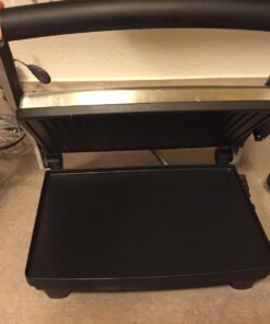 Breville Duo 1500-Watt Nonstick Panini Press, Silver 50 71Kk3GGa71L