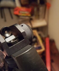 Ozark Armament A2 Rear Sight - Picatinny Iron Sights with All Metal Construction - Two Aperture Sight for Close and Precision Targets - Designed to Mount on a Picatinny Rail 39 71Kkv MqvyL