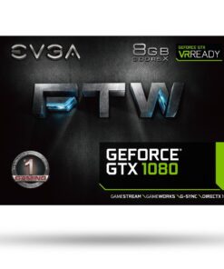 EVGA GeForce GTX 1080 FTW GAMING ACX 3.0, 8GB GDDR5X, RGB LED, 10CM FAN, 10 Power Phases, Double BIOS, DX12 OSD Support (PXOC) Graphics Card 08G-P4-6286-KR Real Boost Clock: 1860 MHz 32 71KlRszUcL