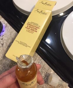 Sheamoisture Hair Serum Oil for Damaged Hair Jamaican Black Castor Oil Hair Oil with Shea Butter 2 oz Clean Scent 2 Fl Oz (Pack of 1) 30 71KmRdAw9L