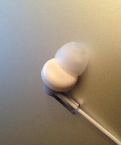 Panasonic ErgoFit Wired Earbuds, In-Ear Headphones with Dynamic Crystal-Clear Sound and Ergonomic Custom-Fit Earpieces (S/M/L), 3.5mm Jack for Phones and Laptops, No Mic - RP-HJE120-S (Silver) Silver 61 71Knn 3PmAL