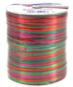 Morex Ribbon Pearl Raffia Fabric Ribbon Spool, 55-Yard, Holiday,138-699 55 yards