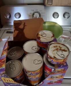 Purina Friskies Gravy Wet Cat Food , Meaty Bits - (24) 5.5 oz. Cans Chicken Dinner In Gravy, Gourmet Grill In Gravy, Beef In Gravy 5.5 Ounce (Pack of 24) 42 71KoqynyTbL