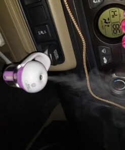 MIGHTYDUTY Car Air Humidifier Aromatherapy Essential Oil Diffuser Freshener Diffuser Purple 24 71Ks7mgszhL