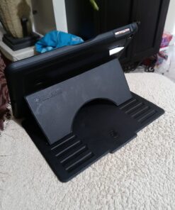 ZUGU CASE - 9.7 iPad 2018/2017 5th / 6th Gen & iPad Air 1 Prodigy X Case - Very Protective But Thin + Convenient Magnetic Stand + Sleep/Wake Cover - A1893, A1954, A1823, A1822, A1474, A1475, A1476 Black 78 71Ks83ktV7L