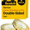 Scotch Double Sided Tape, Gift Wrapping Tape, 1/2 in. x 1296 in., 3" Core, 2 Rolls 11 71KsI7wfGJL
