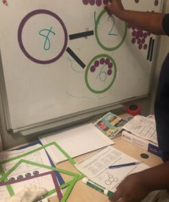 Learning Resources Giant Magnetic Number Bonds, Math Teacher aids, Whiteboard accessories, 55 Pieces, Grades K+ 12 71KsoBWL27L