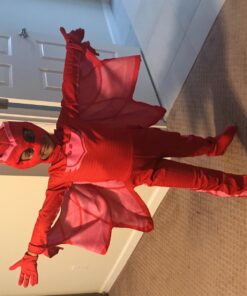 PJ Masks Owlette Deluxe Toddler Costume Large (4-6) Red 37 71KstzRgpxL