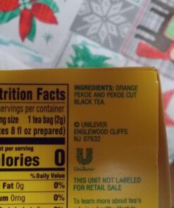 Lipton Tea Bags, Black Tea, Iced or Hot Tea, Can Support Heart Health, 312 Tea Bags 38 71KtZ vv9YL