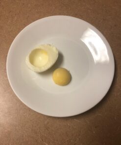 Hamilton Beach Electric Hard Boiled Egg Cooker, 3-in-1: Boiled Egg Cooker, Poacher & Omelet Maker, Can Hold 7 Eggs, Black with Silver Knob (25500) 36 71KtwLSRC0L 2