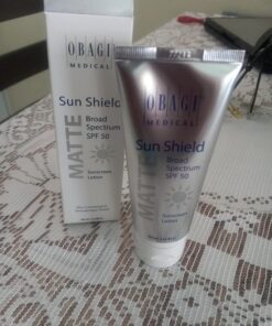 Obagi Sunscreen Sun Shield Matte Broad Spectrum SPF 50 Sunscreen, combines UVB absorption and UVA protection, 3 oz 3 Ounce (Pack of 1) 22 71KuHSphDyL