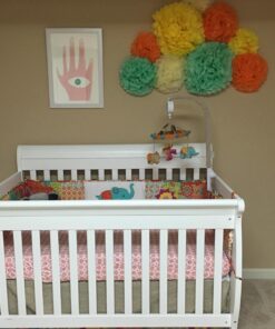 DaVinci Kalani 4-in-1 Convertible Crib in White, Greenguard Gold Certified 47 71KvC5XyfgL