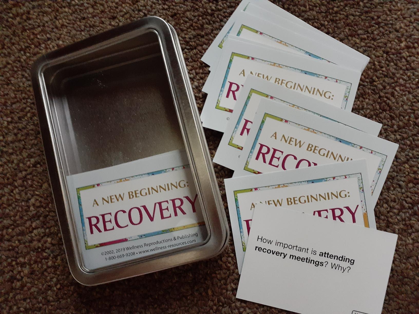 A New Beginning Recovery Card Game Swiftsly