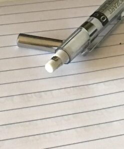 MozArt Mechanical Pencil Set with Case - 4 Sizes: 0.3, 0.5, 0.7 & 0.9mm with 30 HB Lead Refills Each & 4 Eraser Refills -Sketch, Drafting, Art, Drawing Supplies (Clear) Clear 50 71KvMJpLU9L