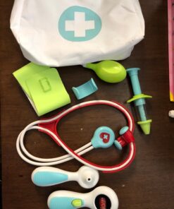 Fisher-Price Preschool Pretend Play Medical Kit 7-Piece Doctor Bag Dress Up Toys for Kids Ages 3+ Years Standard Packaging 27 71KxOhcAPL