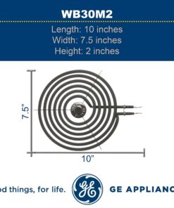 GE WB30M2 Genuine OEM 8" Surface Element Coil for GE Electric Ranges 8 Inch 20 71KxpkIvB7L