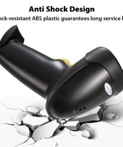 Esky Barcode Scanner with Stand, Wired Handheld Bar Code Scanner with Adjustable Stand, Automatic 1D USB Laser Scanner Support Windows/Mac/Linux for POS System Sensing, Store, Supermarket, Warehouse 1D - 1Pack 15 71KyBUikQtL