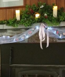 BalsaCircle 54-Inch x 120 feet White Large Net Tulle Fabric by the Bolt - Wedding Party Decorations Sewing DIY Crafts Costumes 23 71KyFjo2AJL