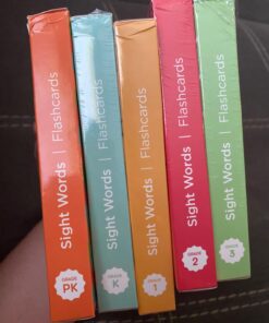 Think Tank Scholar 520 Sight Words Flash Cards (Award-Winning) Set - Preschool (Pre K) Kindergarten 1st 2nd 3rd Grade Homeschool (Kids Ages 3, 4, 5, 6, 7, 8, 9) Dolch & Fry High Frequency Sight Word Sight Words Bundle 58 71KzOcAG8zL