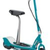 Razor E200S Electric Scooter for Kids Ages 13+ - 8" Pneumatic Tires, 200-Watt Motor, Up to 12 mph and 40 min of Ride Time, for Riders up to 154 lbs Teal 17 71KzaPZodCL