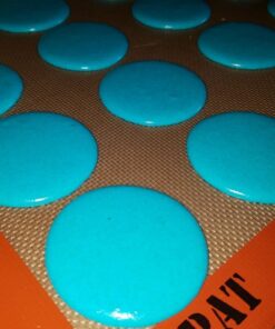 Silpat Perfect Macaron Non-Stick Silicone Baking Mat, 11-5/8" x 16-1/2", Orange 90 71KzflXw6qL