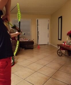 Original and Superior FAUX BOW 4.0 Lizardite - Kids Bow and Arrow Set - Durable Impact Foam Tip Arrows - Outdoor Toy for Girls and Boys - Perfect for Backyard Target Practice - Beware of Imitations 18 71L 9uU5FzL