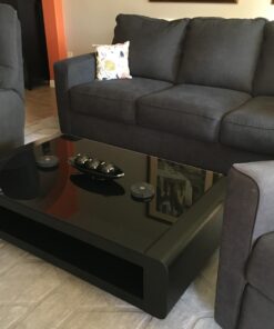 Hosley Decorative Bowl and Orb Set. Ideal Gift for Weddings Special Occasions and for Decorative Centerpiece in Your Living Dining Room (Black) Black 36 71L QPGXrCL