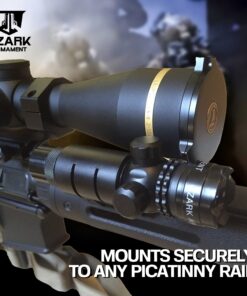 OZARK ARMAMENT Green Rifle Laser - Gun Laser For Rifles With Picatinny Rail - Green Lazer Sight for rifle 532 NM Green Laser for Rifle Picatinny Rail Mount Included With Each Gun Laser Sight For Rifle 25 71L bm2dTJL