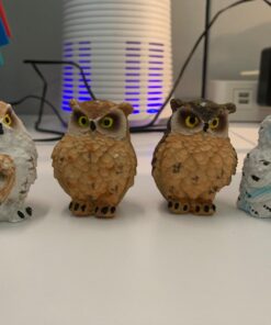 George S. Chen Imports SS-G-54281 Imports Owl Figurines (Set of 4), 2" 34 71L mkBNXpL