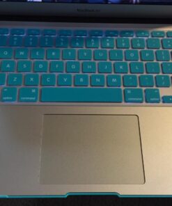 IBENZER Compatible with Old Version MacBook Air 13 Inch Case (2017-2010 Release), Models: A1466/A1369, Plastic Hard Shell Case with Keyboard & Screen Cover for Mac Air 13, Aqua, A13TBL+2 For Macbook Air 13'' A1466/A1369 54 71L02lxYqrL